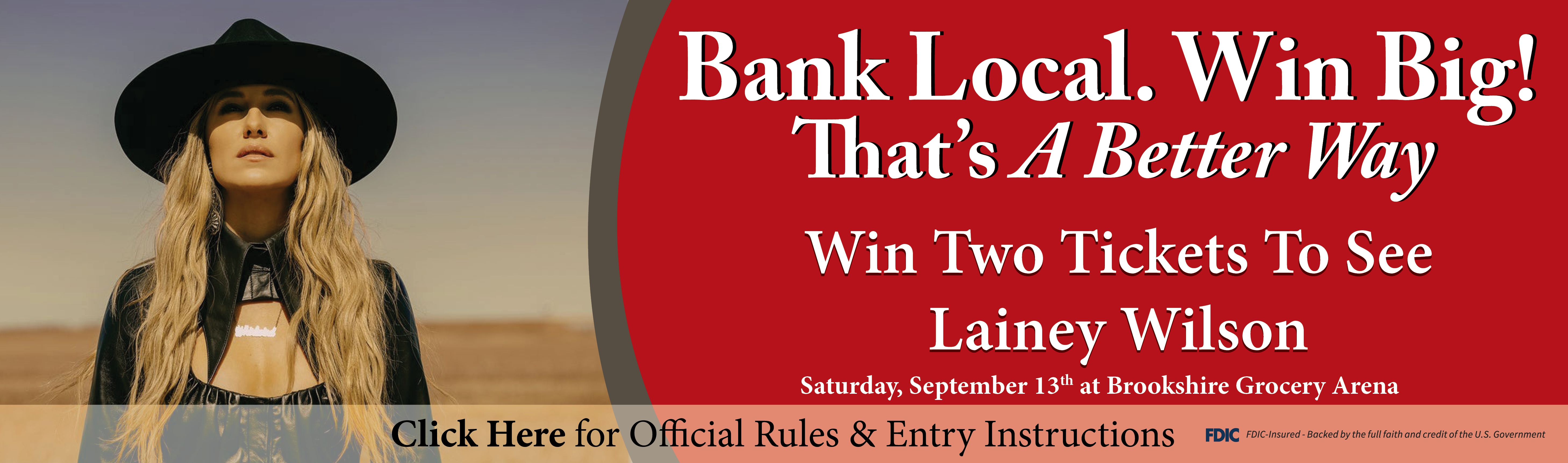 Lainey Wilson Giveaway