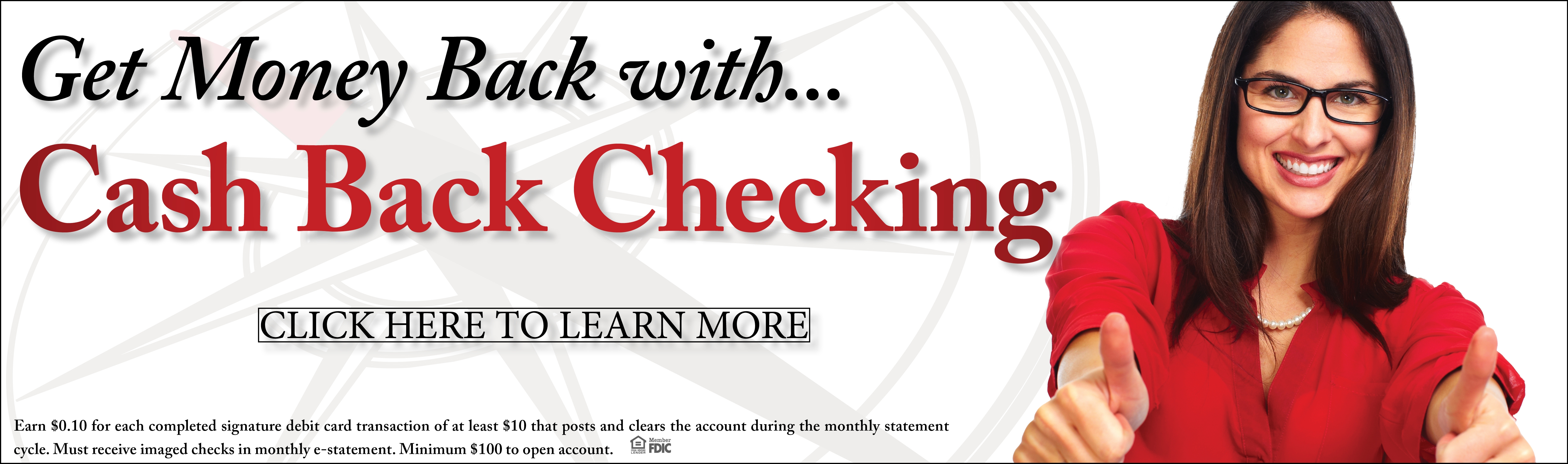 Cash Back Checking